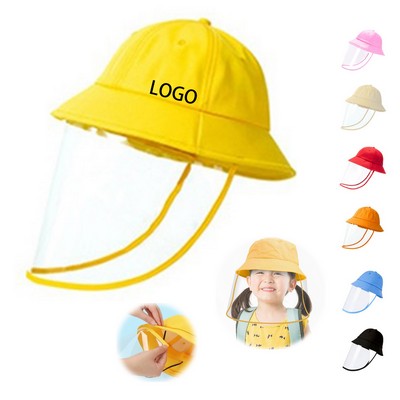 Cotton Hat with Clear Face Shield