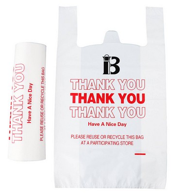 Portable Plastic Shopping Bags with Custom Logo