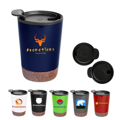 10Oz. Stainless Steel Zoe Tumbler With Cork Base