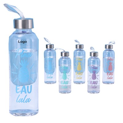 24Oz 700Ml Clear Plastic Water Bottle