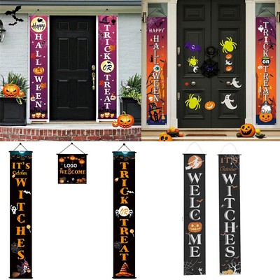 Halloween Banner Paper Garland