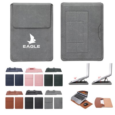 15/16" Laptop Sleeve Case Leather Bag