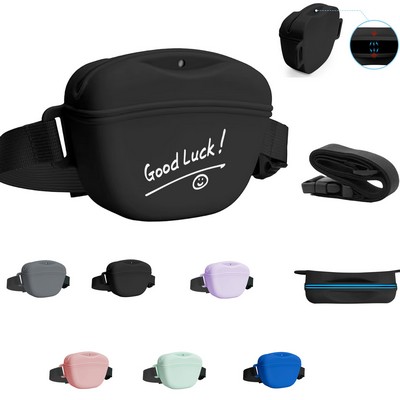 Training Clicker Silicone Treat Bag