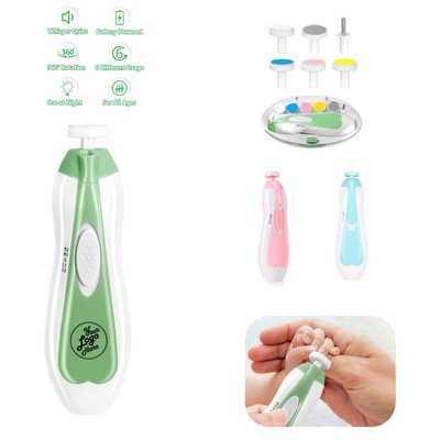 Electric 6" 1 Baby Nail Trimmer