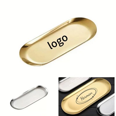 Stainless Steel Towel Holder Storage Tray