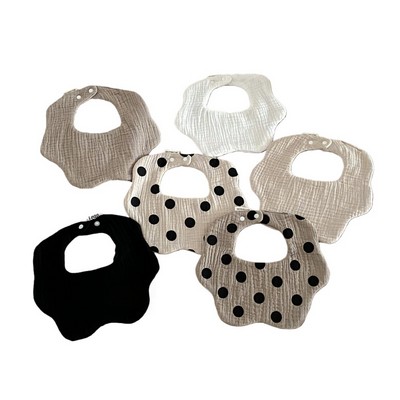 100% Cotton Baby Bib for Newborns and Infants