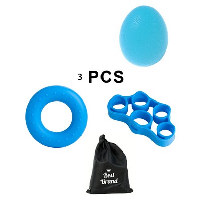 3 - Piece Hand Training Equipment Set With Cloth Bag