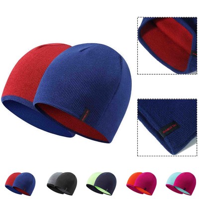 Cotton Skull Cap Lightweight Beanie Sleep Hat Breathable Helmet Liner
