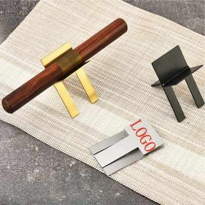 Foldable Cigar Stand Stainless Holder