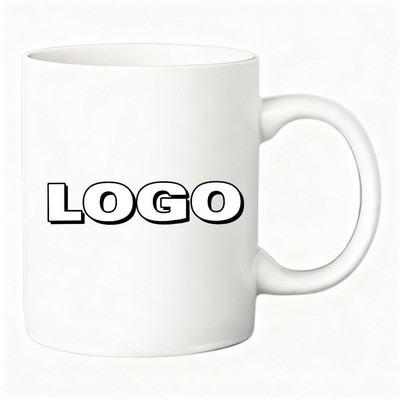 12 Oz. Promotional Ceramic Matte Mug