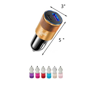 USB-C PD Car Charger