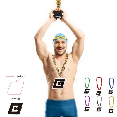 2-3 Layers Chain Necklace with EVA Tag