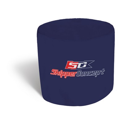 24''d x 29''h Round Eco-Friendly Sustainbable Fabric Table Cover - 7oz Recycled Polyester