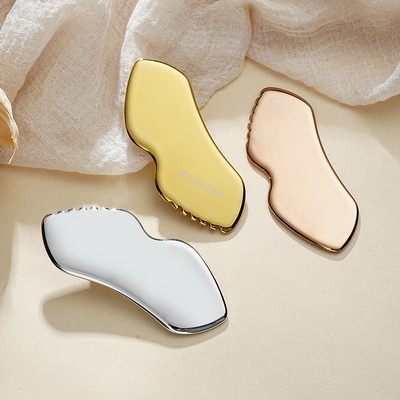 Wavy Shaped Stainless Steel Gua Sha Tools