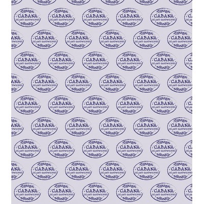 One Color 1-Sided Food Safe Paper (16" x 18")