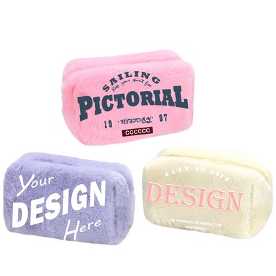 Travel-Friendly Soft Makeup Organizer