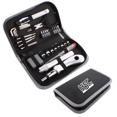 Leather Tool Roll Kit