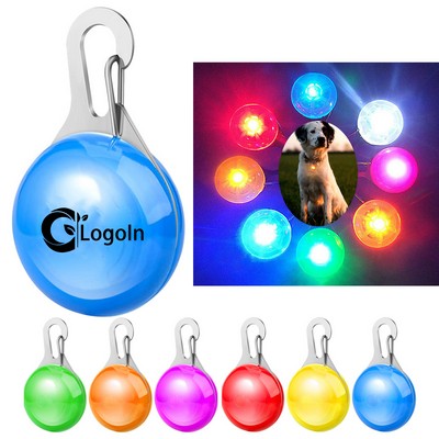 Cat Dog LED Light Collar Keychain