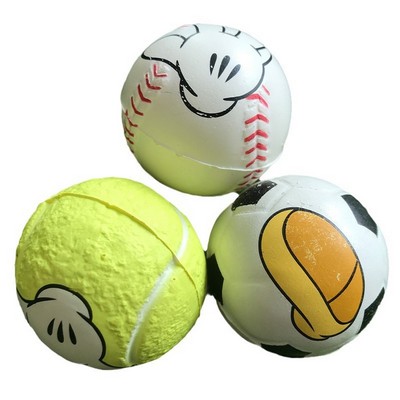 6.3cm Pu Soft Baseball