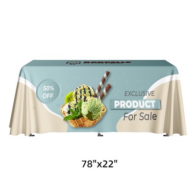 78" X 22" Folding Table & Table Cover Kit