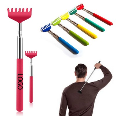 Portable Telescopic Metal-Backed Scraper Hand Massager