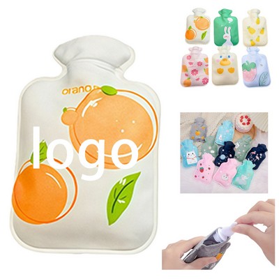 Rubber Hot Water Bag with Warmers