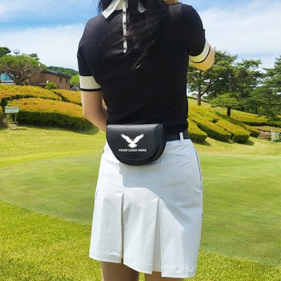Adjustable Golf Ball Tennis Pickleball Holder Waist Pouch