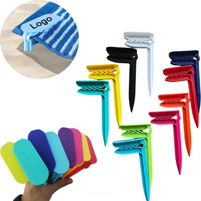 Plastic Beach Towel Holder Picnic Mat Clip