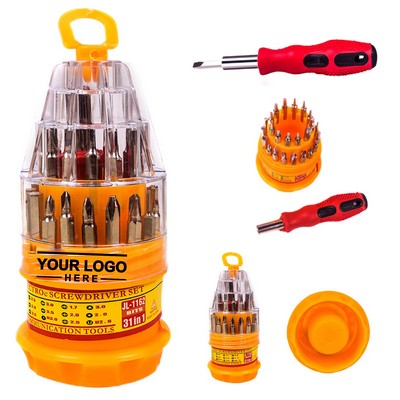 31-in-1 Multi-Bit Screwdriver Set