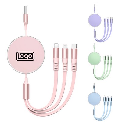 Portable Retractable Driving Charging Cable