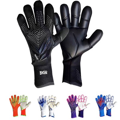 Adult Children's Latex Football Goalkeeper Gloves