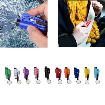 Mini Emergency Car Hammer with Keychain