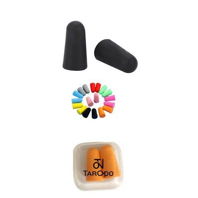 Boxed Multicolor PU Earplugs