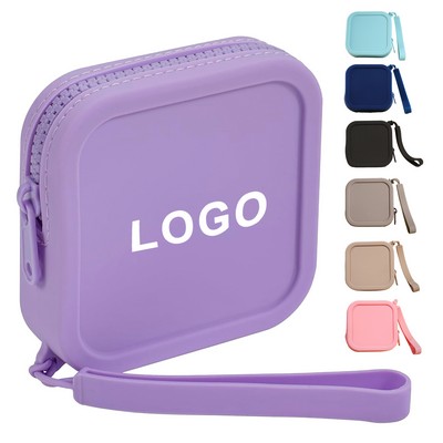 Small Square Silicone Bag