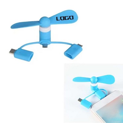 3" 1 USB MINI Fan