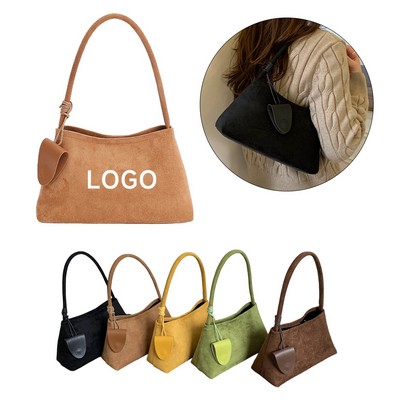 Suede Tote Bag