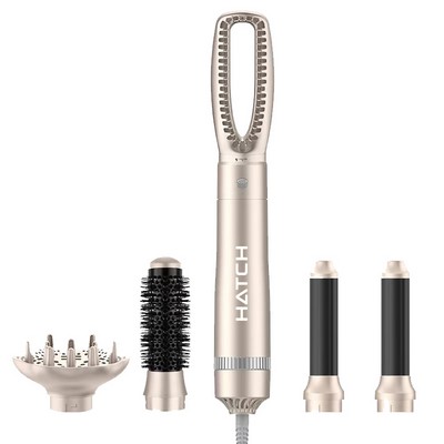5-in-1 Hair Dryer Brush Set 1200W Lightweight ALCI Safety Tourmaline Technology