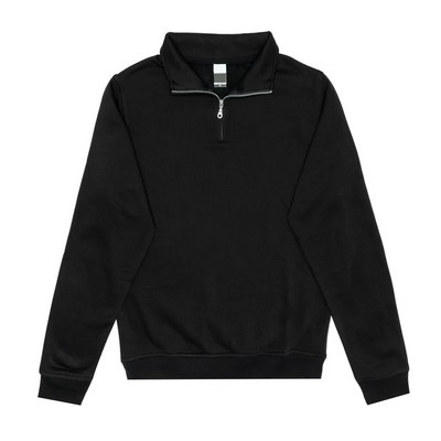 Unisex Quarter Zip Sweatshirt