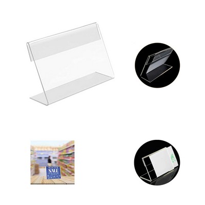 Acrylic Price Tag Holders