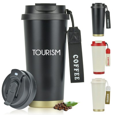 Drink 316 Stainless Steel Insulated Coffee Mug 17OZ
