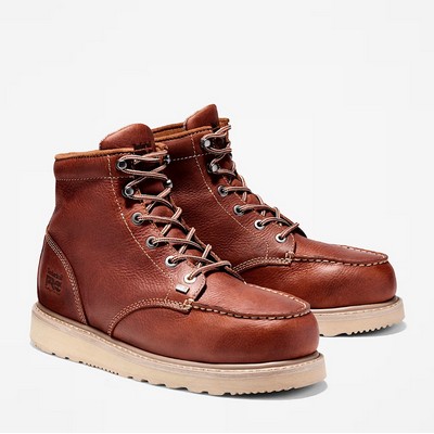 Timberland Men's Barstow 6" Alloy Toe Work Boot