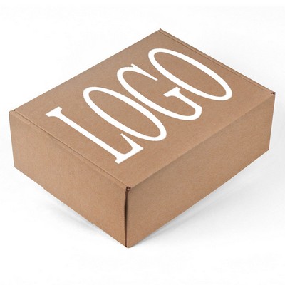 11" Corrugated Paper Packaging Box Screen Print