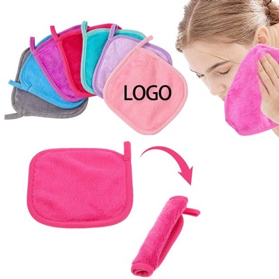 7-Piece Set of Reusable Microfibre Makeup Remover Wipes