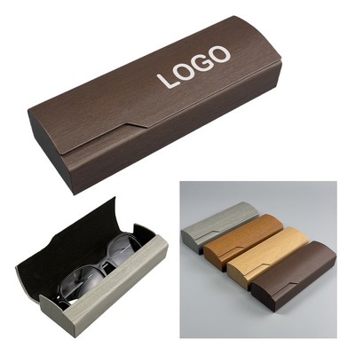 Wood Grain Eyeglasses Case