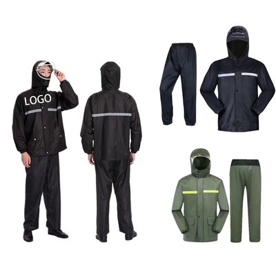 Reflective Raincoat Set