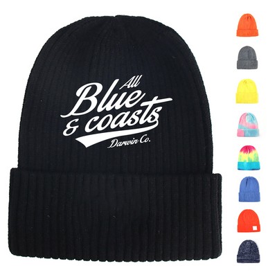 Warm Knit Cuff Beanie