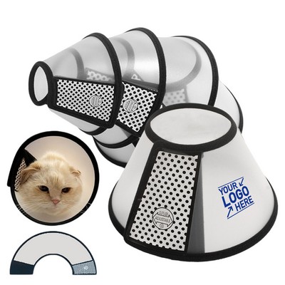 Multiple Size Pet Recovery Collar Adjustable E-Collar for Dogs & Cats