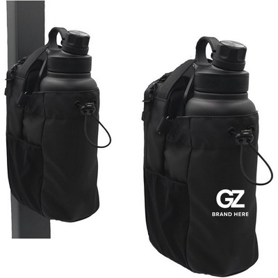 Magnetic Gym Bag Bottle Holder