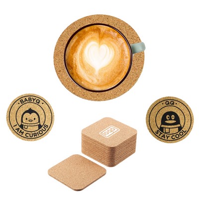 Eco-Friendly Cork Coaster