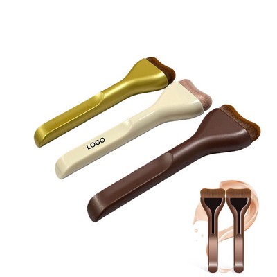 Ultra-Thin Flat-Top Soft Bristle Foundation Brush
